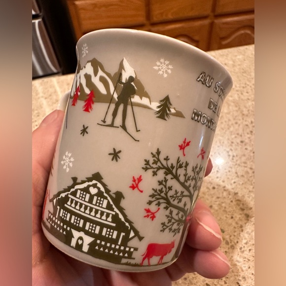 Mugs “Au sommet de la montagne rouge” Dimatasse 2 Mini Mugs by Fox Trot - Picture 7 of 13